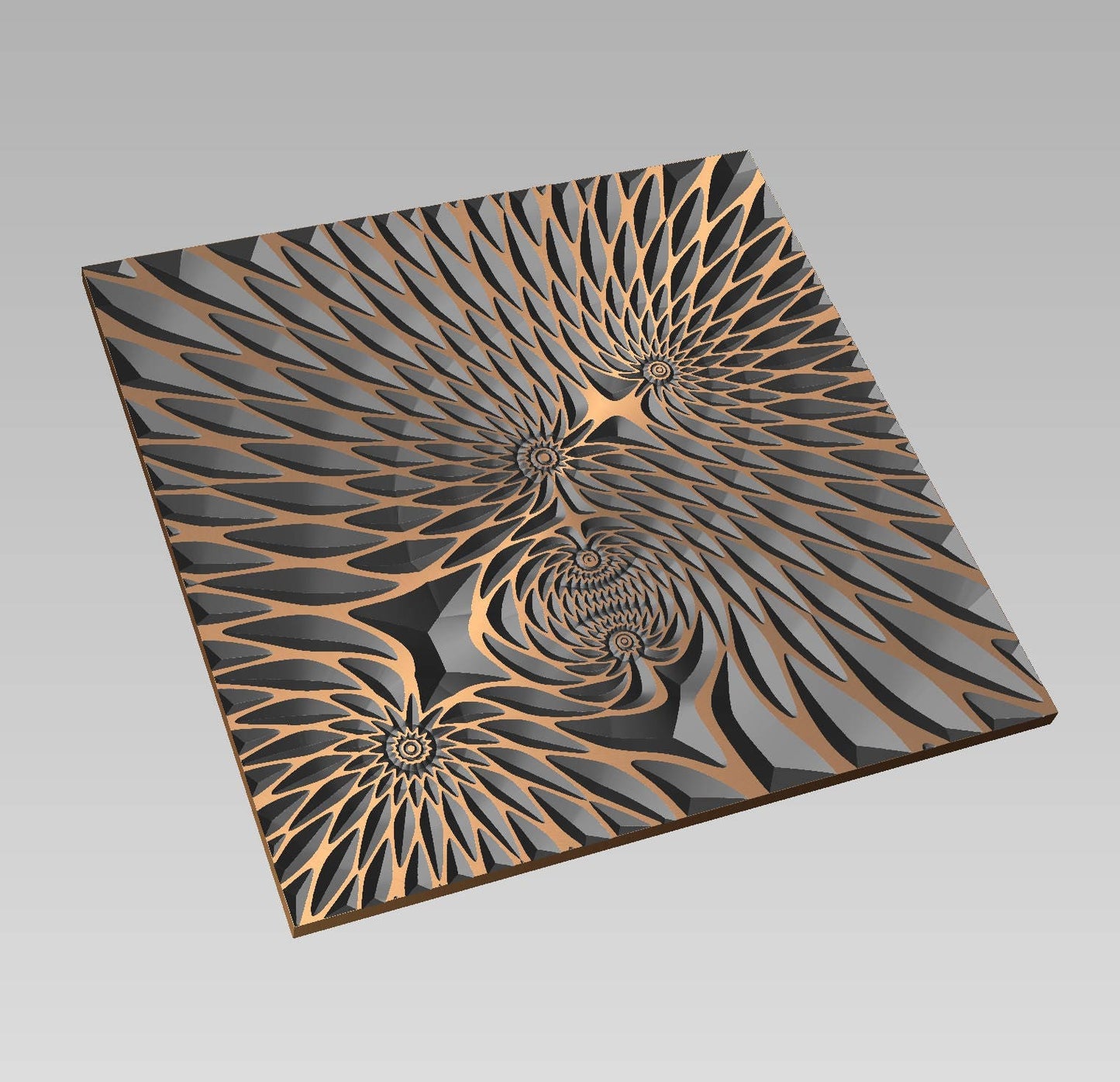 Process17 Vector file for V-carving - Bonitum CNC Model Studio