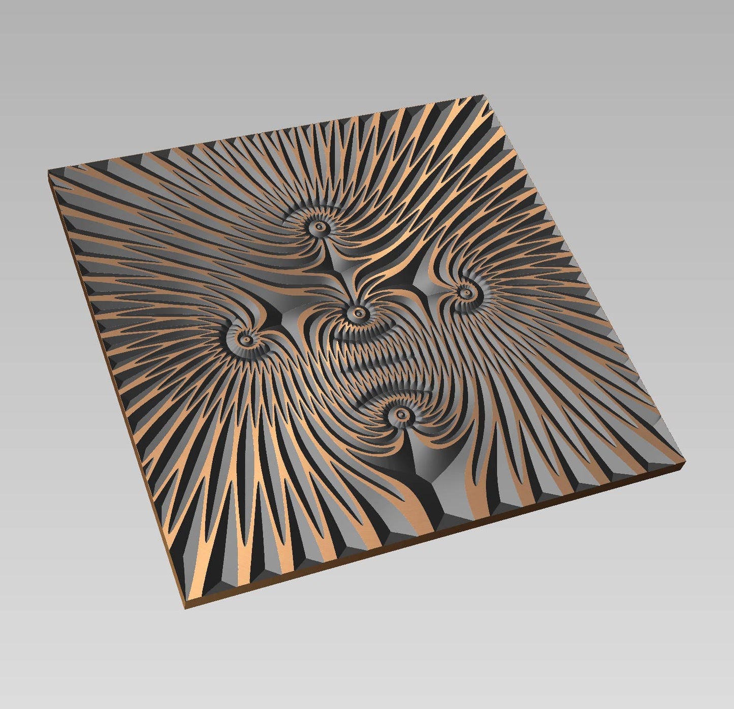 Process39 Vector file for V-carving - Bonitum CNC Model Studio