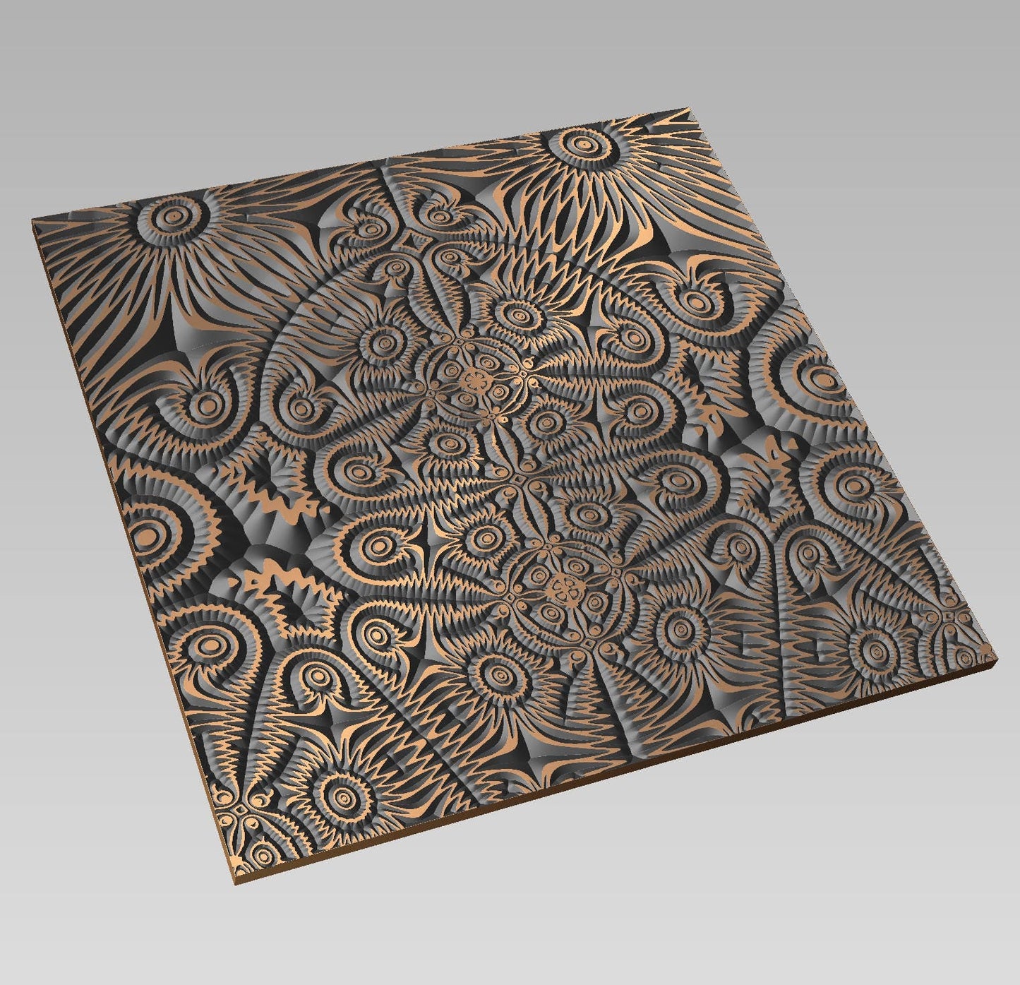 Process75 Vector file for V-carving - Bonitum CNC Model Studio