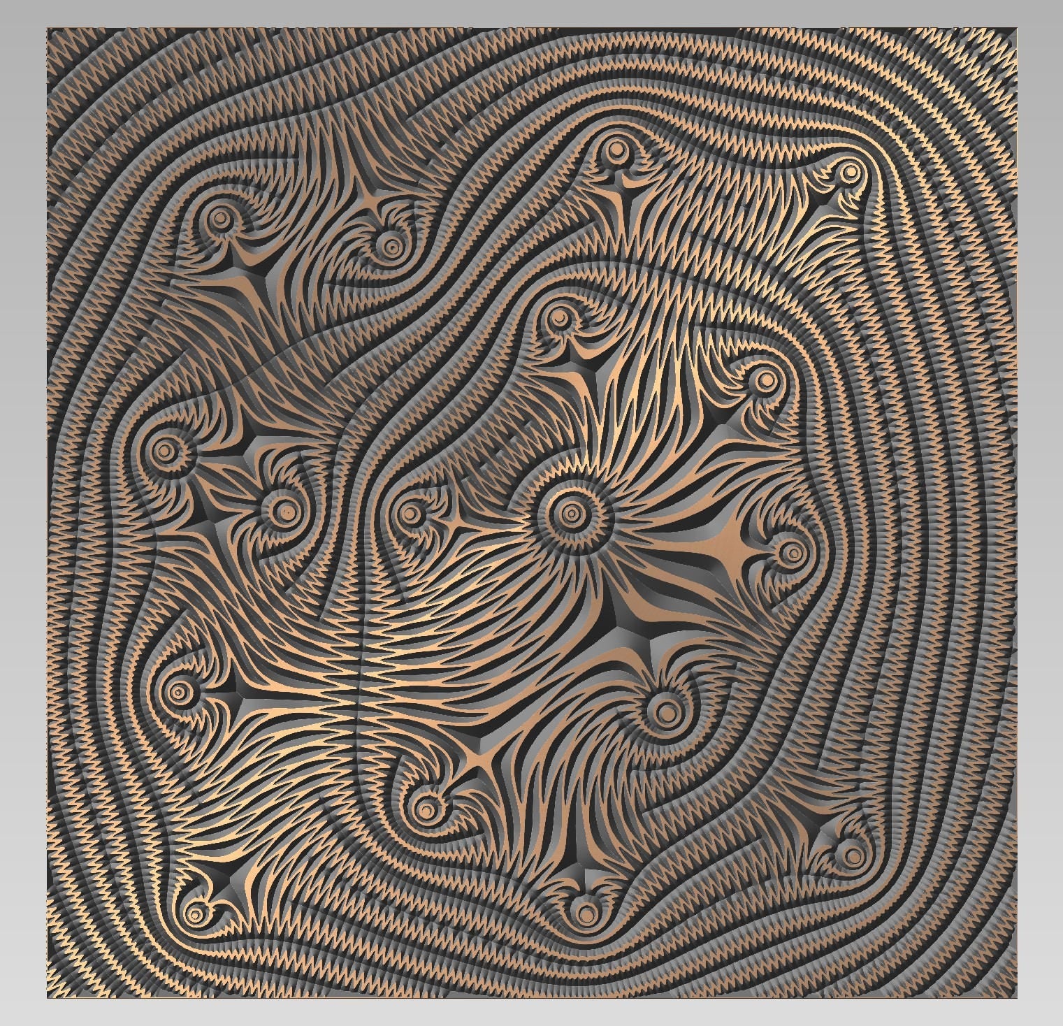 Process19 Vector file for V-carving - Bonitum CNC Model Studio