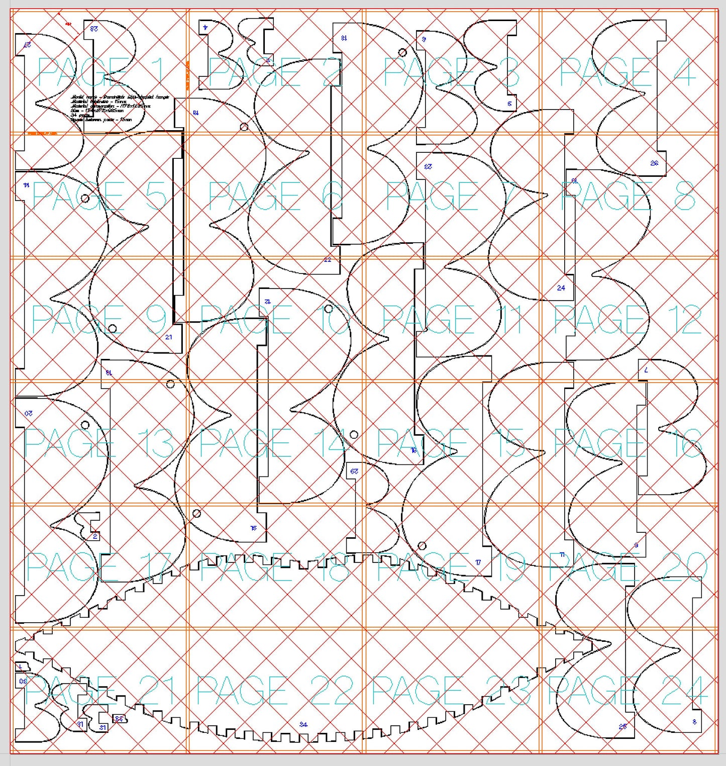 Parametric Lips-shaped hanger CNC cutting file - Bonitum CNC Model Studio