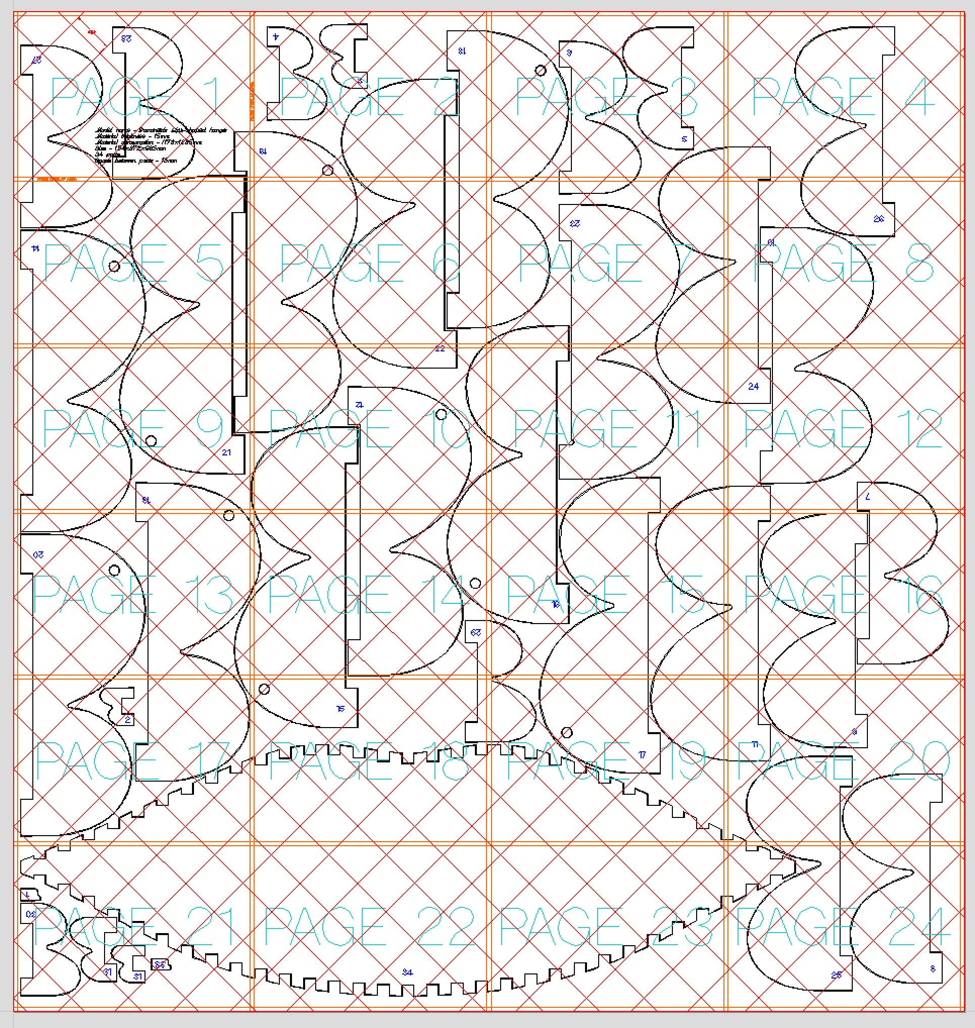 Parametric Lips-shaped hanger CNC cutting file - Bonitum CNC Model Studio