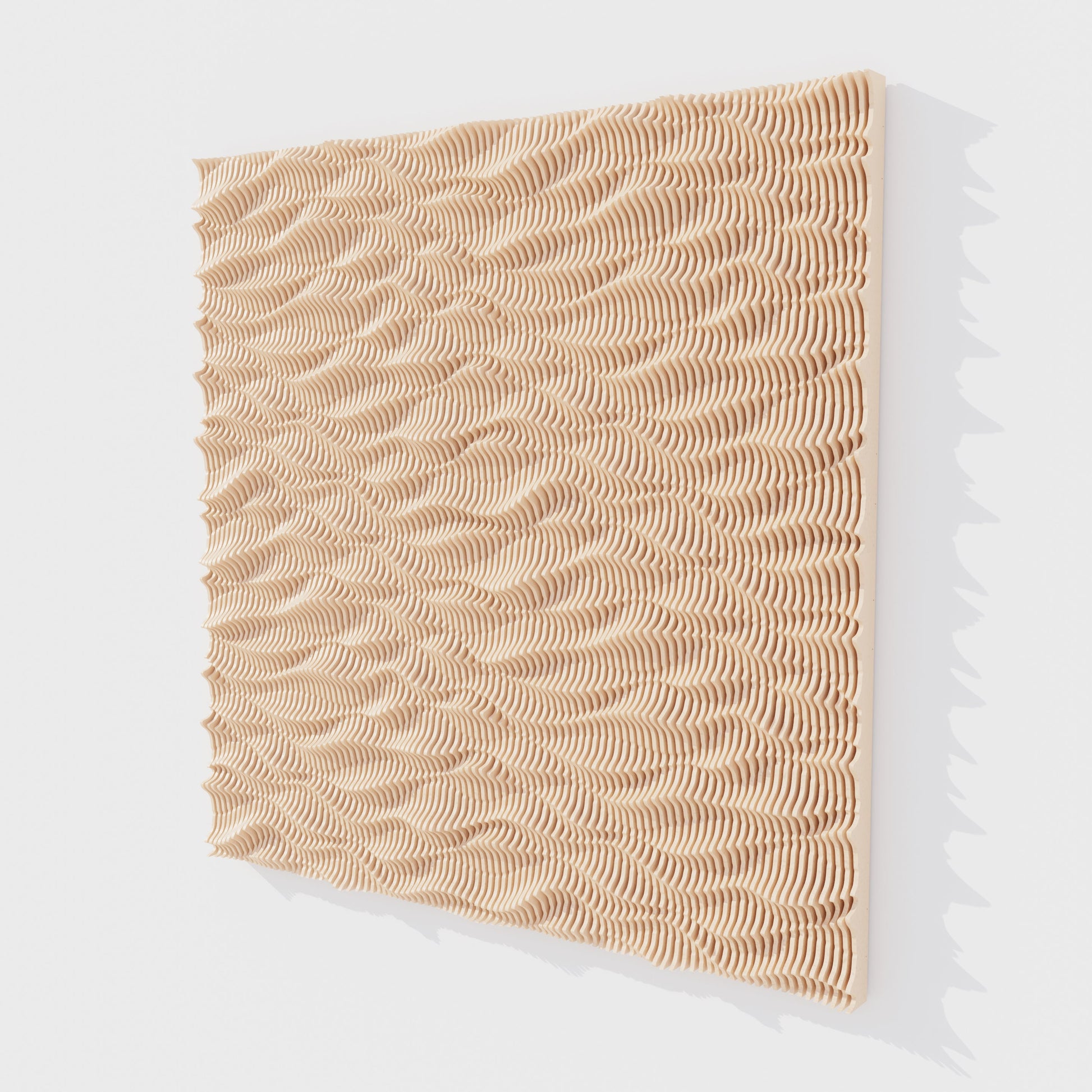 Parametric Wall Art TRS1 repeated CNC cutting file - Bonitum CNC Model Studio