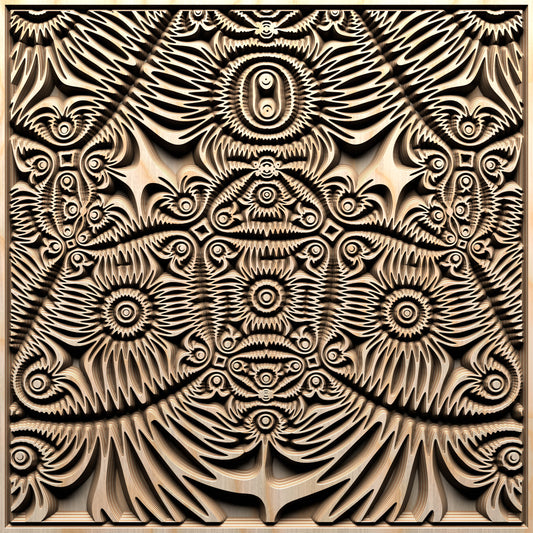 Process79 Vector file for V-carving - Bonitum CNC Model Studio